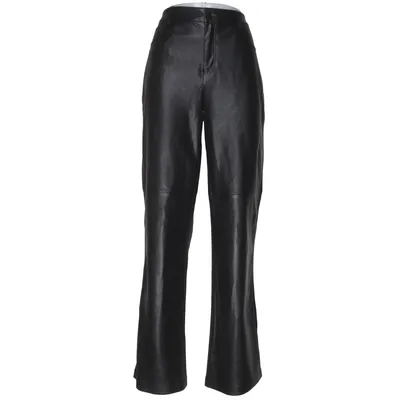 Byxor (Svart) från Mango Polyester, Polyuretan