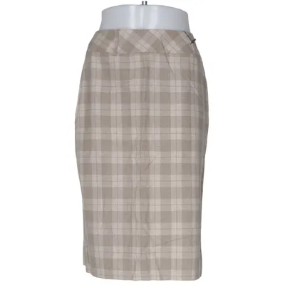 Skirt (Beige, Gray) from Avenue Acetate, Elastane, Wool
