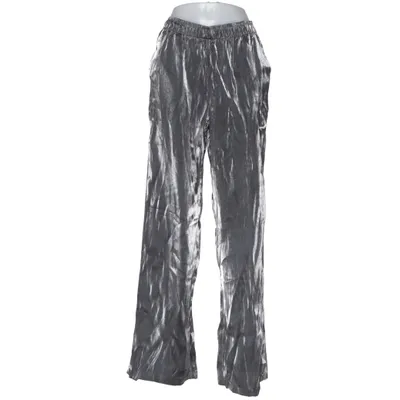 Palazzobyxor (Grå) från Misu Polyester, Viskos