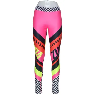 Sportleggings (Roze, Meerkleurig) van Zumba Wear Elastaan, Polyester