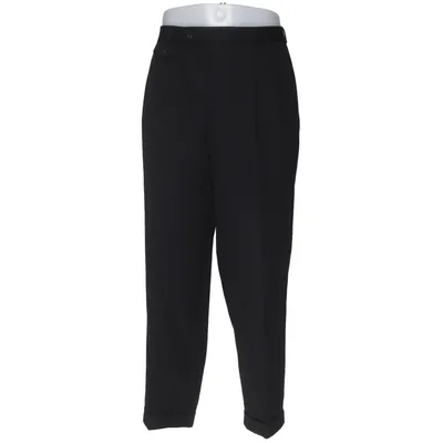 Kostuumbroek (Zwart) van Bernhardt Polyester, Wol