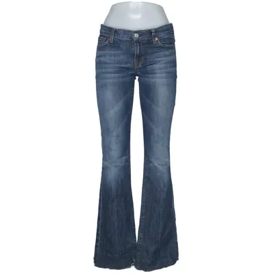 Spijkerbroek (Blauw) van 7 for All Mankind Katoen, Elastaan
