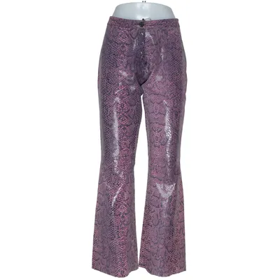 Leather pants (Pink, Purple) from Mauritius Leather, Polyester