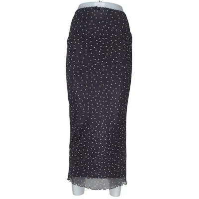 Maxi nederdel (Sort, Hvid) fra New Look Elastan, Polyester
