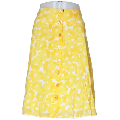 Skirt (Yellow, White) from Jones New York Cotton
