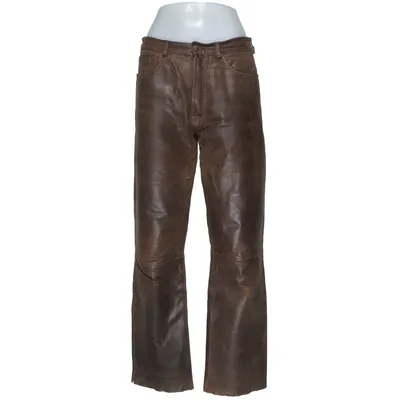 Leather pants (Brown) from Saki Puls Leather, Polyester