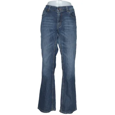 Jeans (Blå) fra Base by Lindex Bomuld, Elastan
