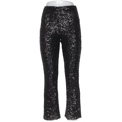 Broek (Zwart, Zilver) van Zara