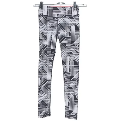 Sports tights (Black, White) from Gococo Elastane, Polyester