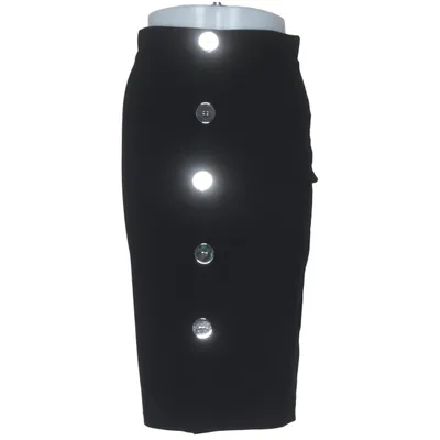 Skirt (Black) from Zara Woman Collection Elastane, Polyamide, Viscose