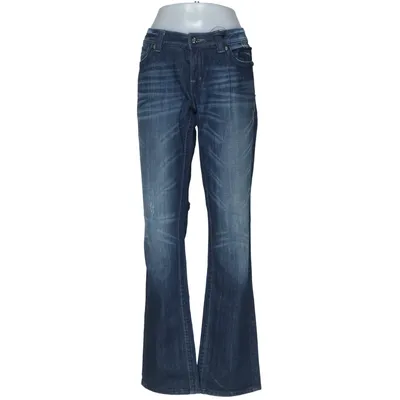Jeans (Blå) från Miss Me Bomull, Elastan