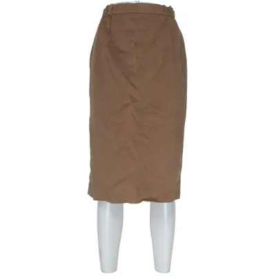 Nederdel (Brun) fra Jaeger Kashmir, Viscose, Uld