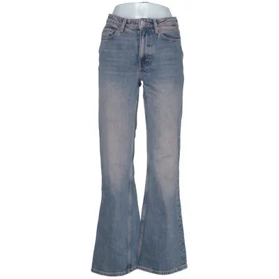 Jeans (Glow High Flared Jeans) fra Weekday Bomuld, Elastan, Lyocell