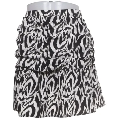 Nederdel (Sort, Hvid) fra Rut & Circle Polyester