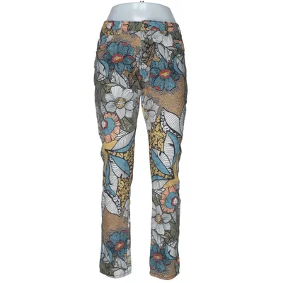 Pants (Blue, Multicolored) from Place du Jour Cotton, Elastane