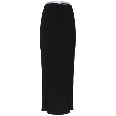 Maxi rok (Zwart) van Chiquelle Elastaan, Polyester