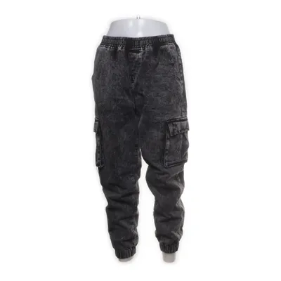 Pantalon cargo (Gris) de Infinity Coton, Polyester, Viscose