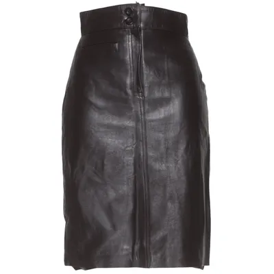 Leather skirt (Brown) from Tomahawk