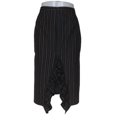 Jupe (Noir) de Múus Élasthane, Polyester, Laine
