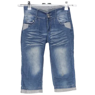 Spijkerbroek (Blauw) van Uno Piu Uno Katoen, Polyester