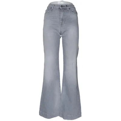 Jeans (Grå) från 7 for All Mankind Bomull, Elastan