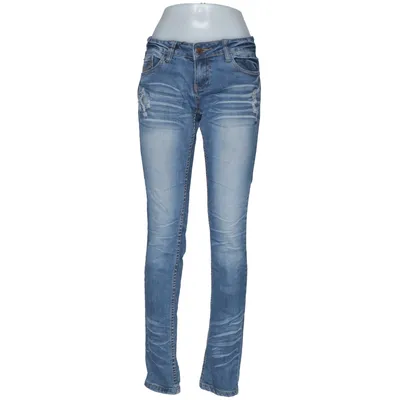 Jeans (Blue) from Colours Of The World Cotton, Elastane
