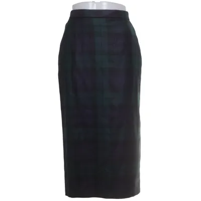 Maxi skirt (Blue, Green, Black) from DAKS Signature Cupro, Wool