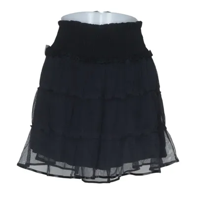 Skirt (Black) from Temple Cotton, Polyester