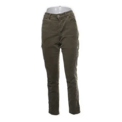 Corduroy broek (Groen) van Angels Katoen, Elastaan