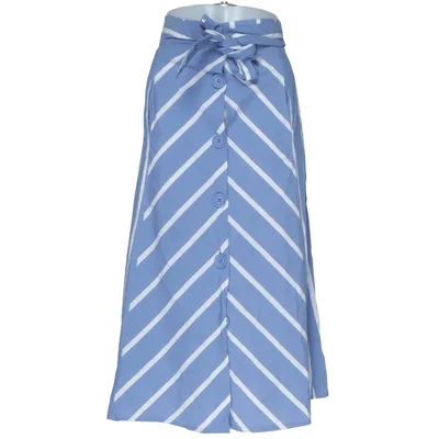 Rok (Blauw, Wit) van Maje Katoen, Elastaan, Polyamide