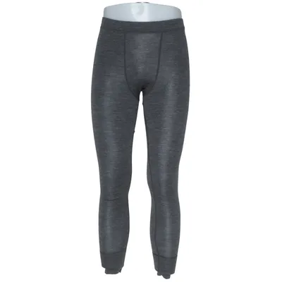 Caleçon long (Gris) de Mols Soie, Laine