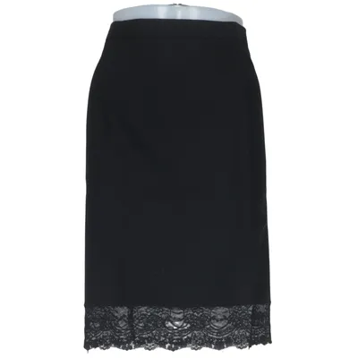 Skirt (Black) from Zara Woman Studio Elastane, Polyamide