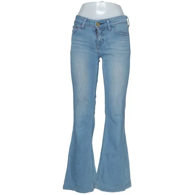 Jeans (Angelite) von Levi Strauss & Co Baumwolle, Elasthan, Leder