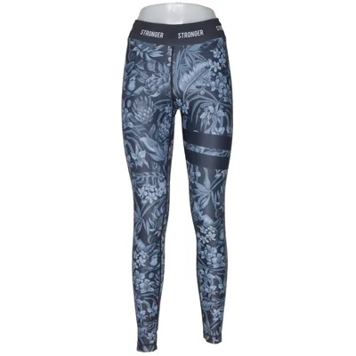 Sports tights (Blue, Black, Gray) from Stronger Elastane, Polyester