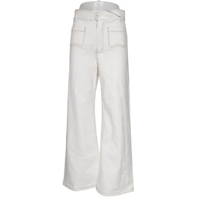 Jeans (Weiß) von Magali Pascal Baumwolle, Elasthan