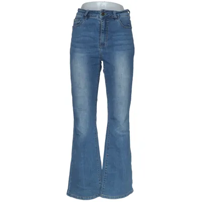 Jeans (Blå) fra Madlady Bomuld, Elastan, Genanvendt polyester