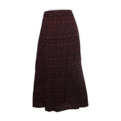 Maxi skirt (Brown, Multicolored) from Madewell Cotton, Viscose