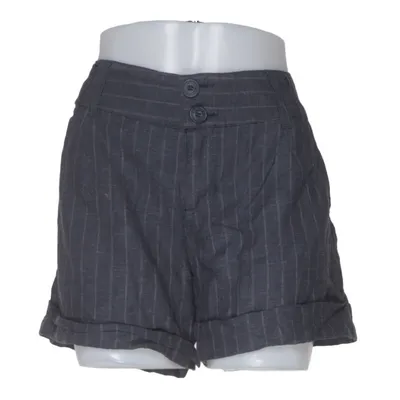Shorts (Blue) from Zara Trafaluc Linen, Polyester, Viscose