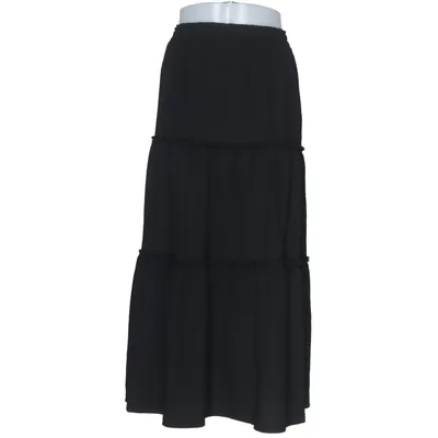 Långkjol (Svart) från MXO Elastan, Polyester