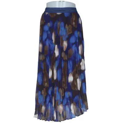 Jupe (Bleu, Marron, Blanc) de Zero Polyester, Viscose