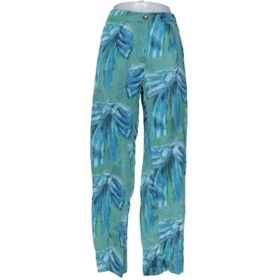 Palazzo pants (Green, Blue, Multicolored) from Acne Studios Cotton, Viscose