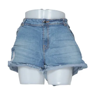 Jeansshorts (Blå) från Truly Mine Bomull, Elastan