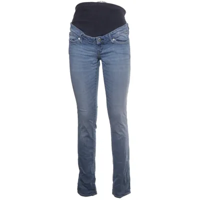 Jeans maternité (MAMA SLIM HIGH RIB) de H&M Mama Coton, Élasthane