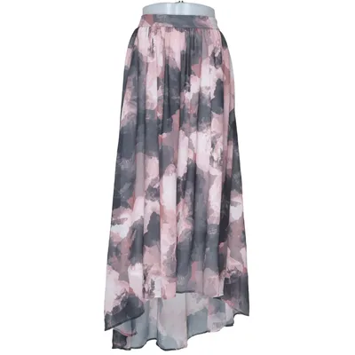Jupe longue (Rose, Noir, Multicolore) de Zoul Edition Polyester