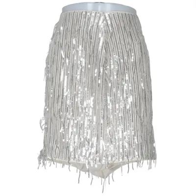 Kjol (Silverfärgad) från Guess Elastan, Polyester