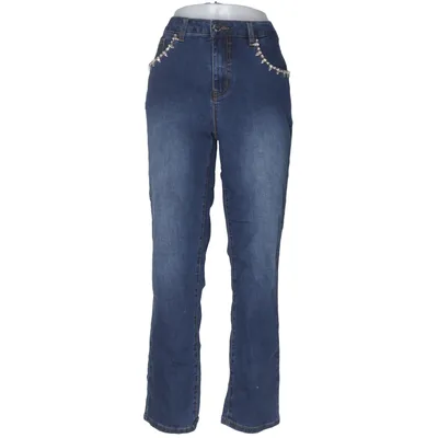 Jeans (Blue) from Brian by Brian Rennie Cotton, Elastane, Polyester, Viscose