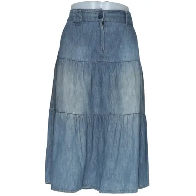 Denim skirt (Blue) from VISUAL Cotton