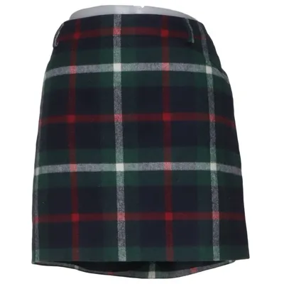Nederdel (Grøn, Rød, Blå) fra Tommy Hilfiger Acetat, Bomuld, Polyamid, Polyester, Uld