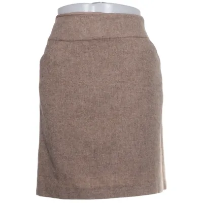 Skirt (Brown) from Comma Polyester, Wool