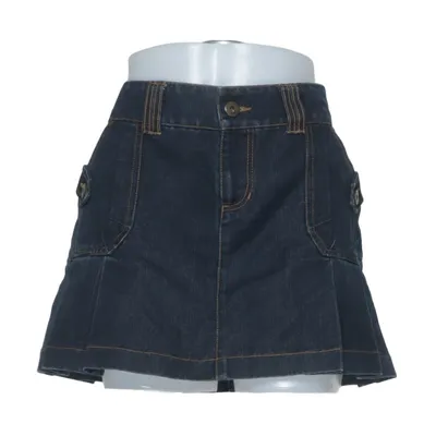 Jeansnederdel (Storm Jns Mini Skirt) fra Vero Moda Jeans Bomuld, Polyester